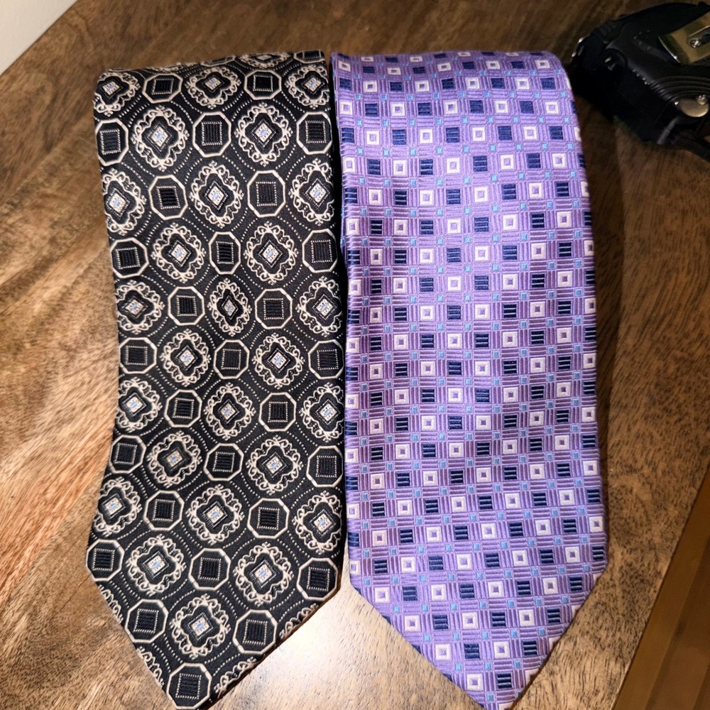 Jos.‎ A. Bank Silk Necktie Men OS Pu